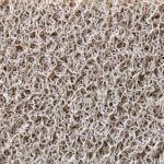 Kaymaz Kıvırcık Paspas - Non Slip Curly Mat - Bej