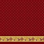 Zerda Saflı Cami Halısı Bordo