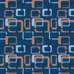 Samur OS 10 061 - 02 Mavi Desenli Otel Halısı