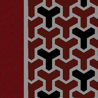 Samur S11 142 - 02 Bordo Casino Halısı