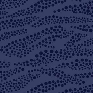 Samur SD (307) Lacivert Desenli Otel Halısı