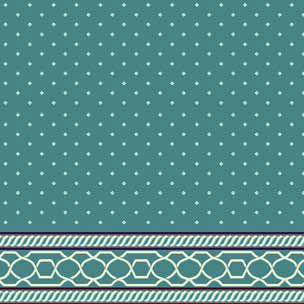 Nevra Saflı Cami Halısı Turkuaz